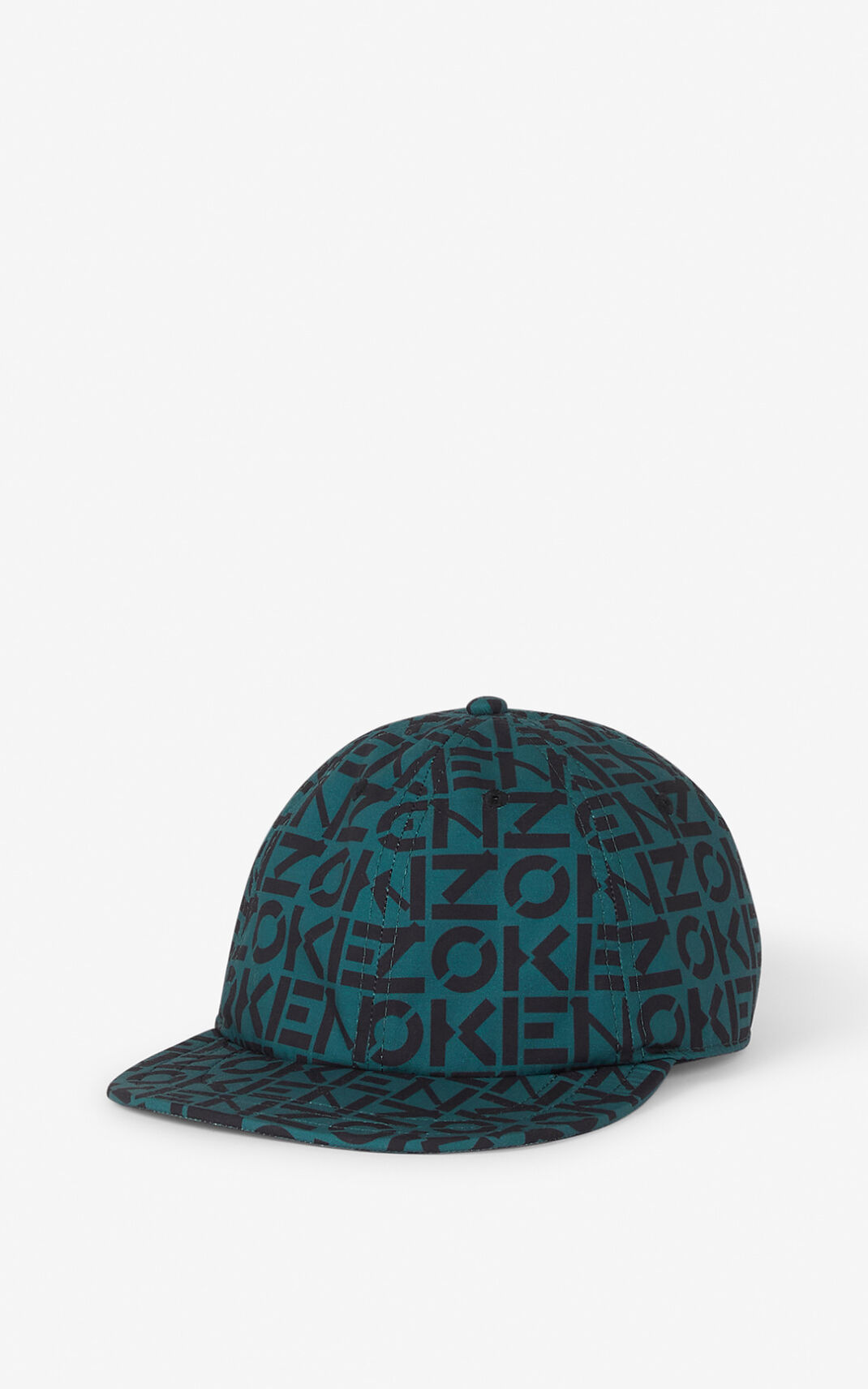 Casquette Kenzo Monogrammed baseball Femme Vert Foncé | VLRW-78421